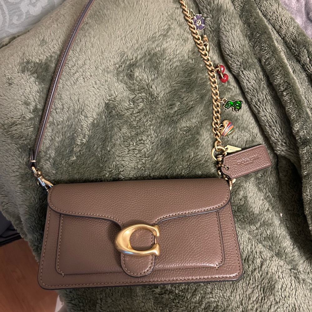 Brown coach bag